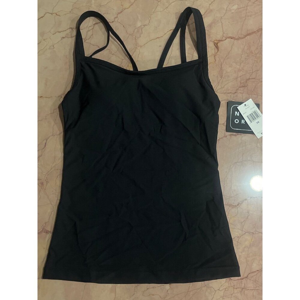 Nylora Oliver Tank In Black Xsmall New Womens Work Out Top Sports Bra — image 6 of 8